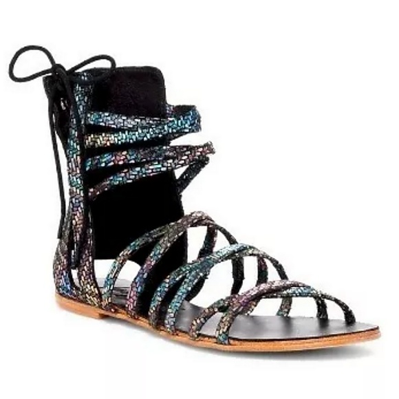 Free People Shoes - Free People Rainbow Gladiator Juliette sandal 8